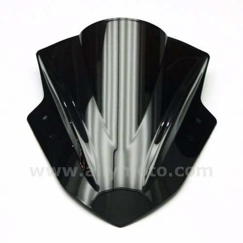 Smoke Black ABS Windshield Windscreen For Kawasaki Ninja 300 EX300 2013-2015